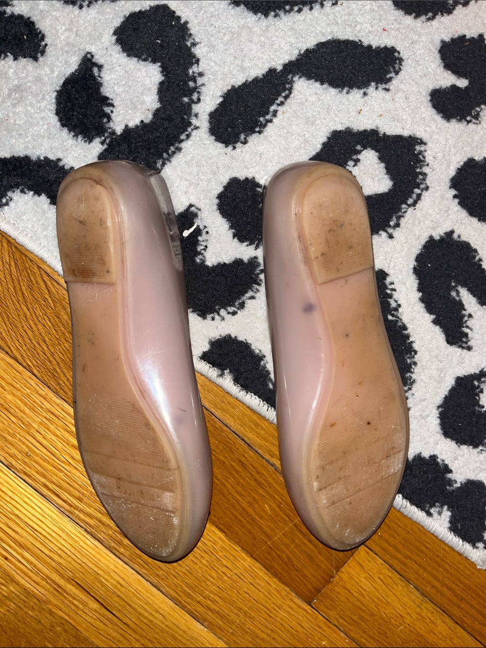 Vivienne Westwood x MELISSA Blush Pink Jelly Ballet Flats with Orb Emblem - Picture 3 of 4